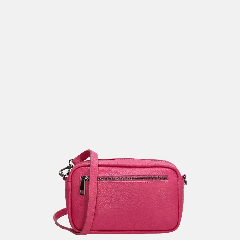 Charm London Anna crossbody tas fuchsia